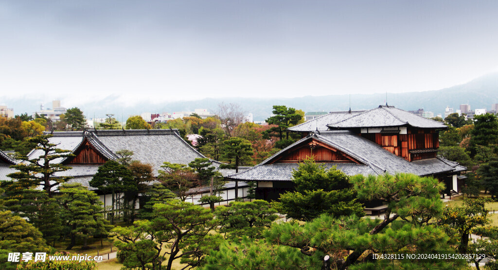 京都二条城建筑风景