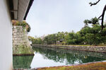 京都二条城的城墙护城河