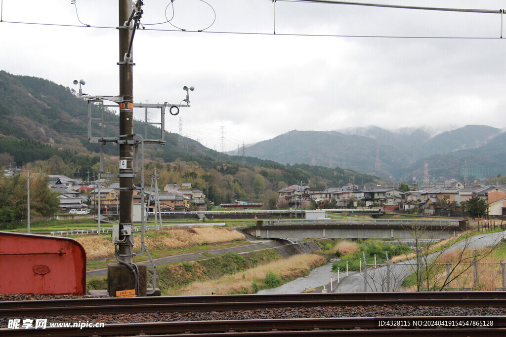 岚山小火车沿路风景