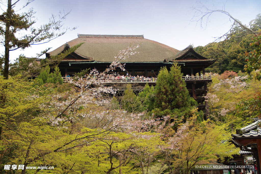 京都清水寺建筑