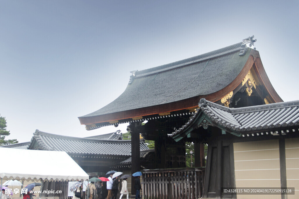 日式建筑屋顶