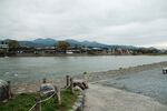 岚山下桂河风景