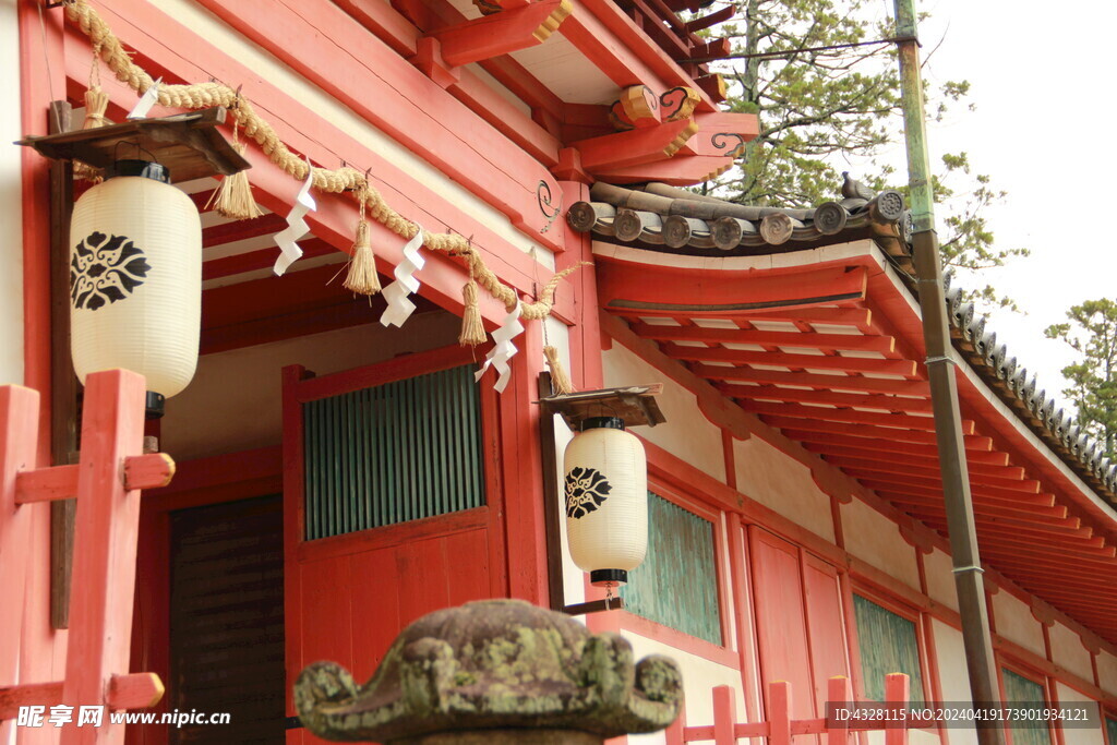 日式建筑寺庙