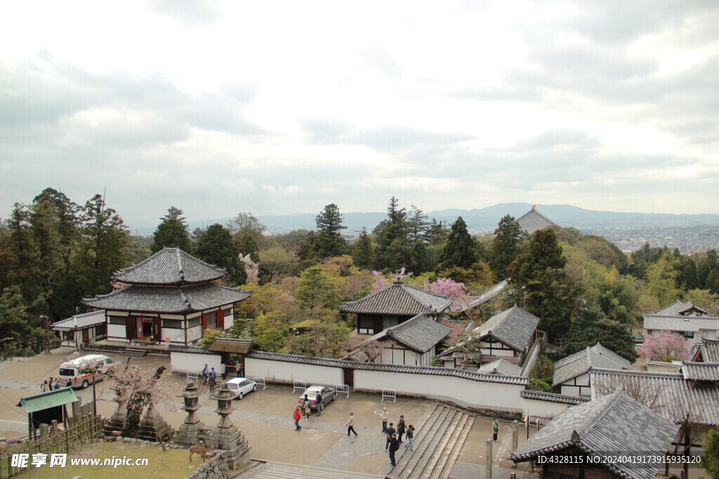 清水寺鸟瞰