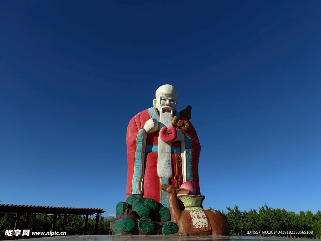 寿星雕塑