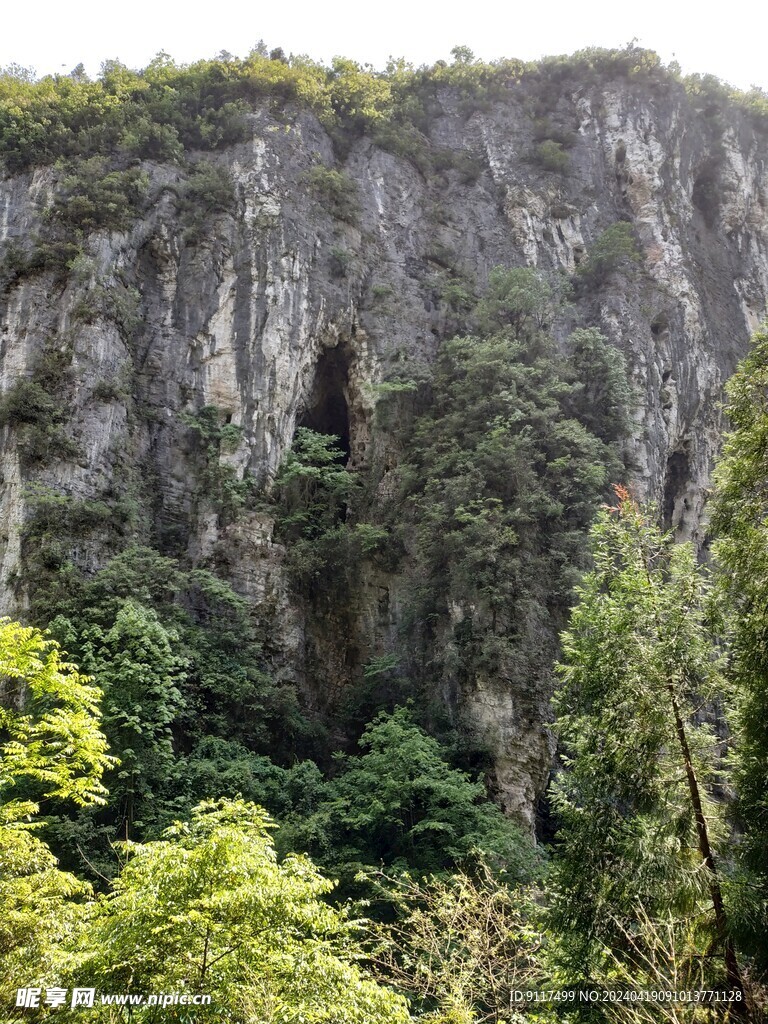 重庆奉节天井峽地缝