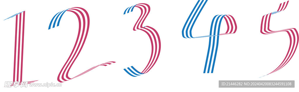 彩虹数字