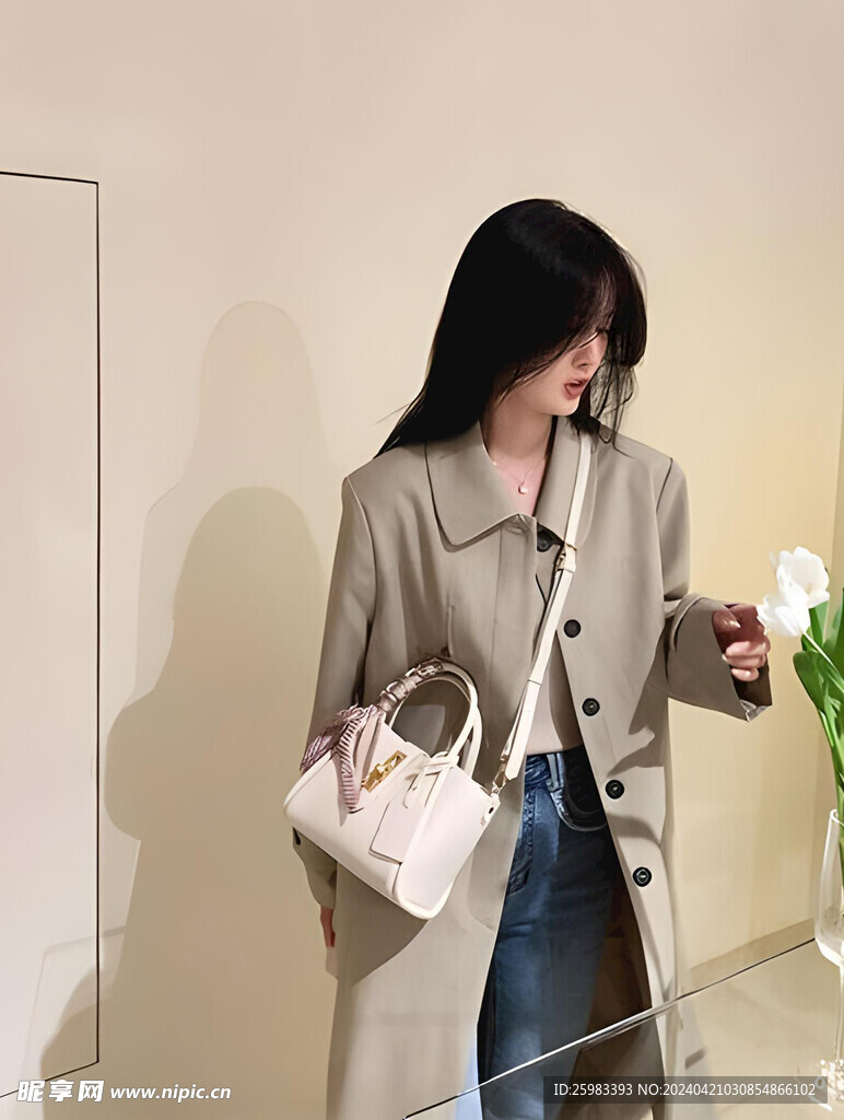 休闲的女孩