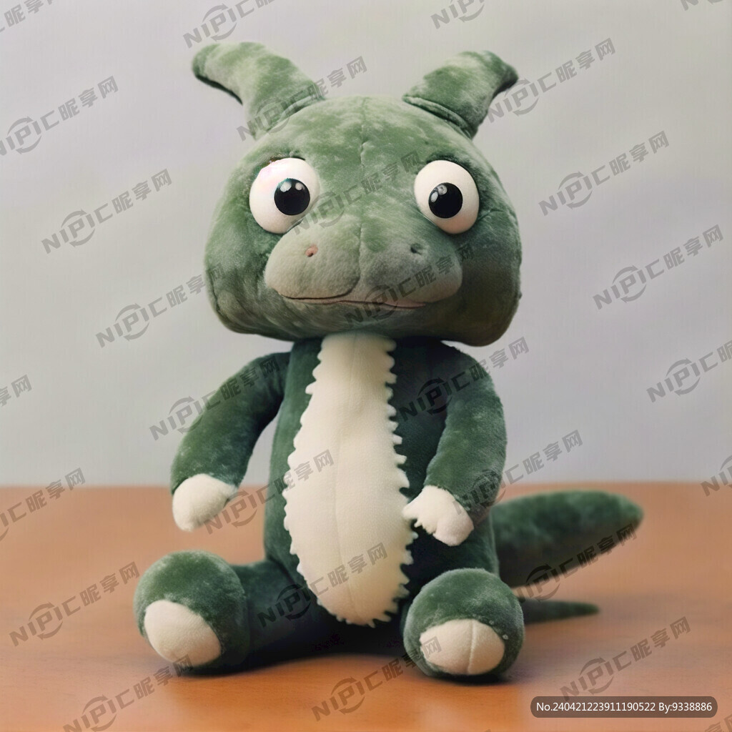 卡通蝾螈毛绒玩具