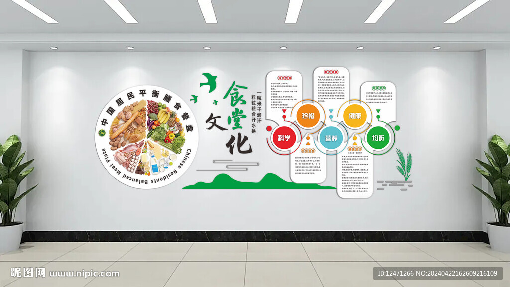 食堂文化墙