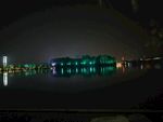 玄武湖 美丽的夜景