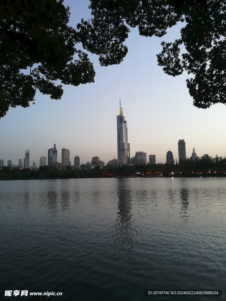 玄武湖 夜景 