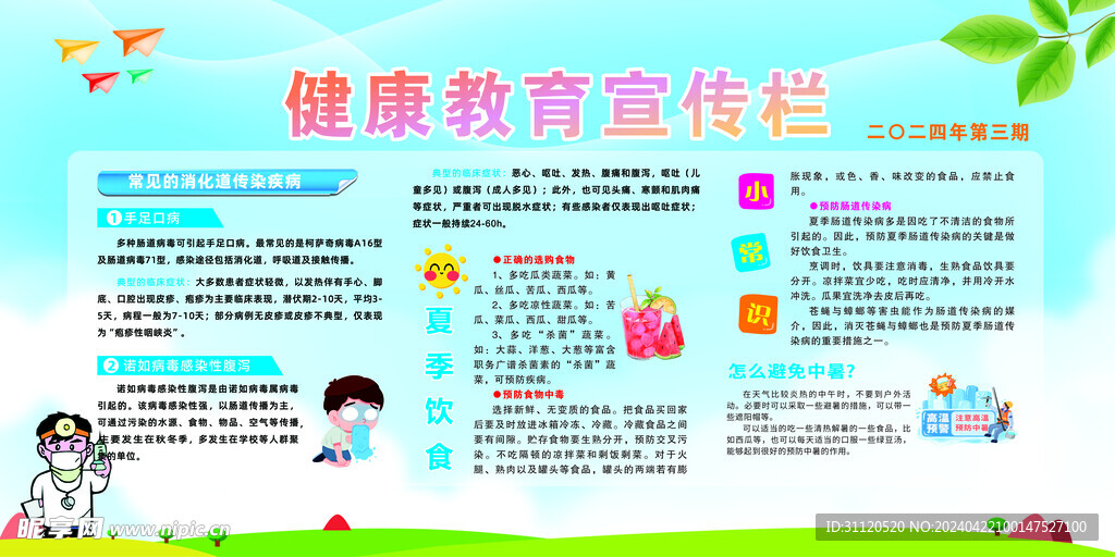 健康宣传栏