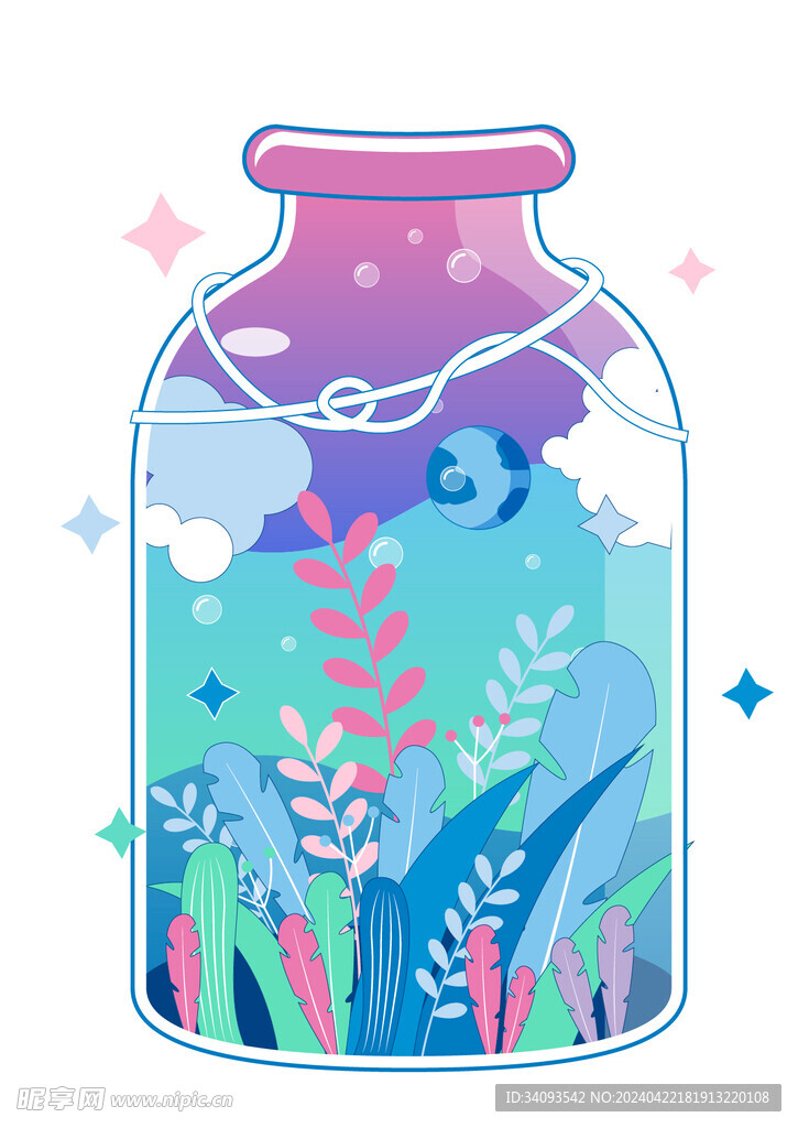 梦幻瓶子