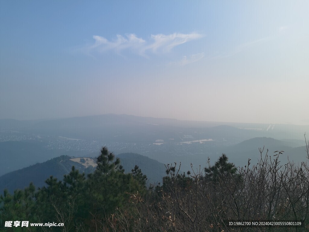 苏州西山缥缈峰远景