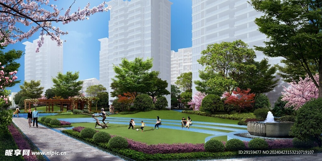         景观效果图  