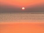 太湖的日落