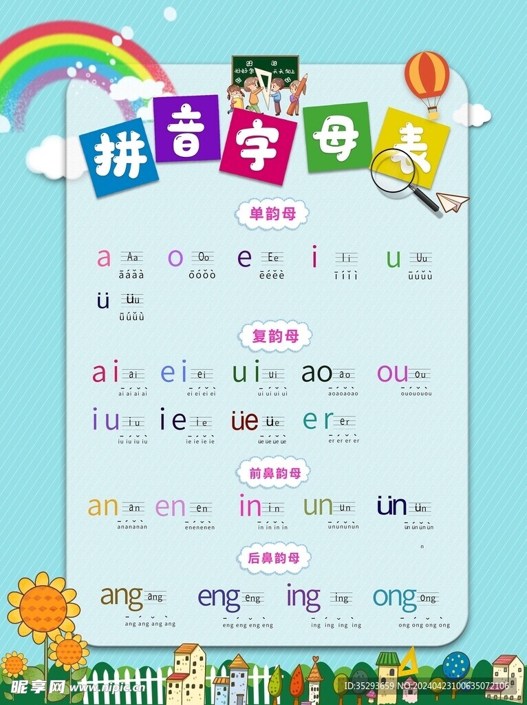 拼音字母表