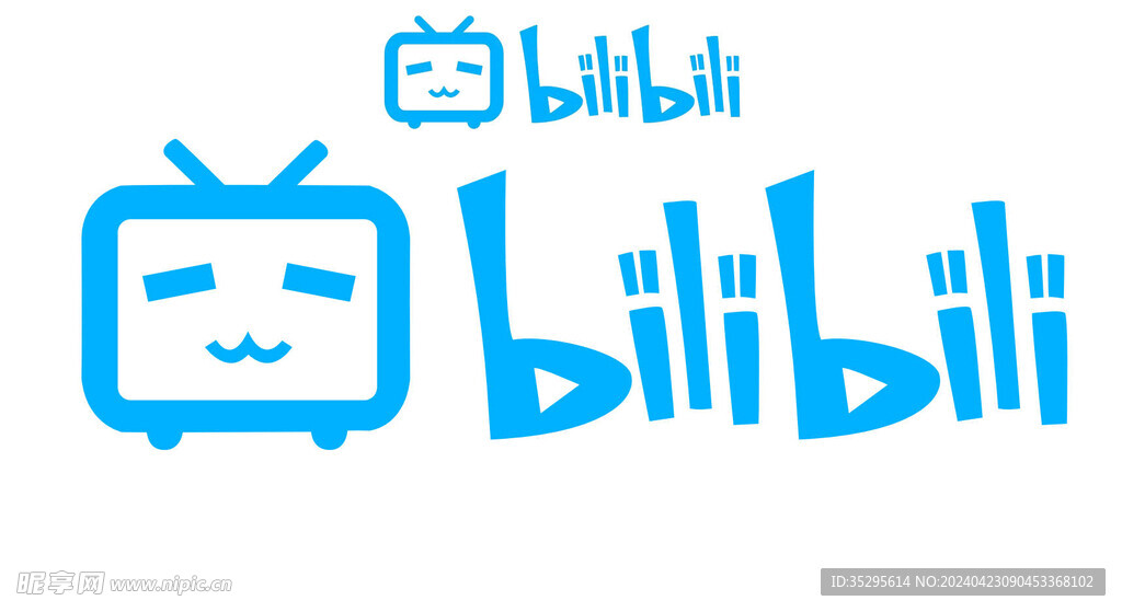 bilibili矢量图logo