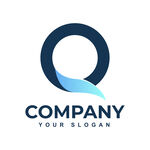 创意Q图形logo