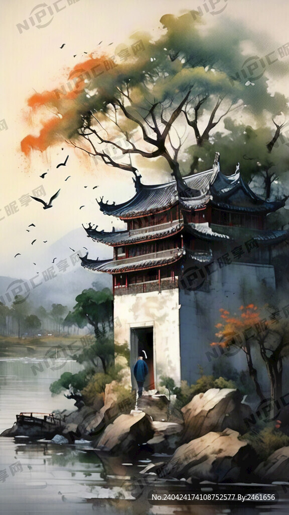 推文背景 古风