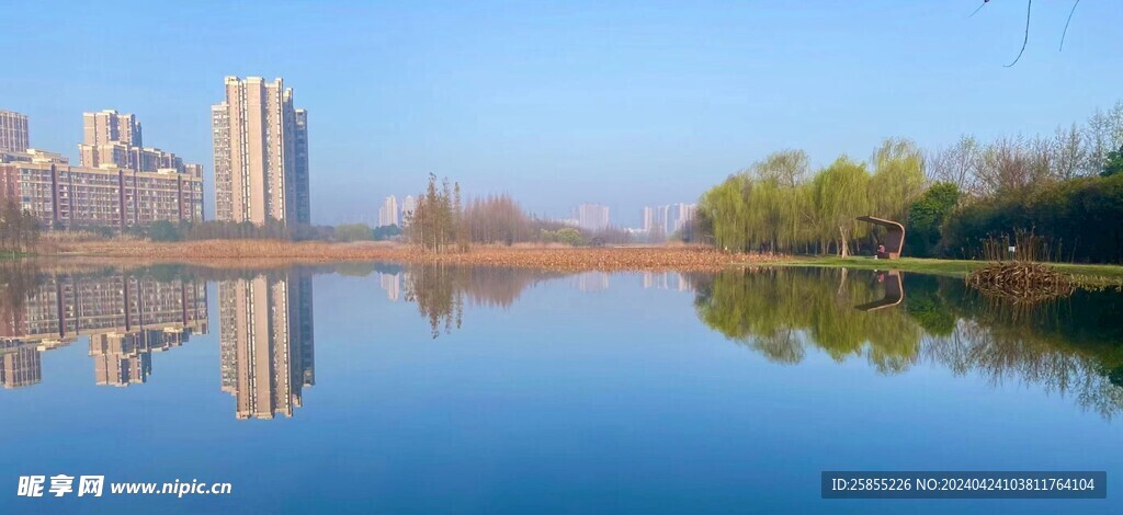 狮子湖自然美景