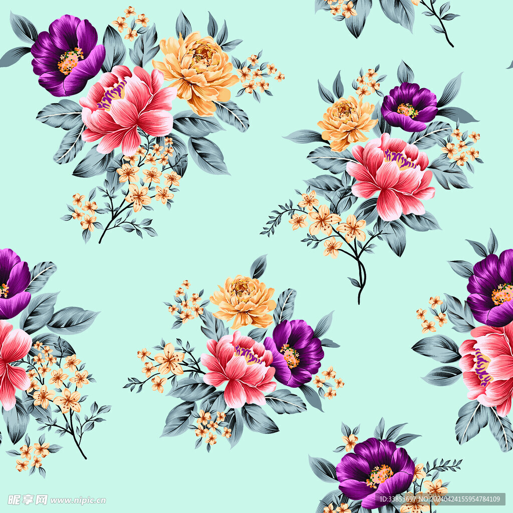 手绘花