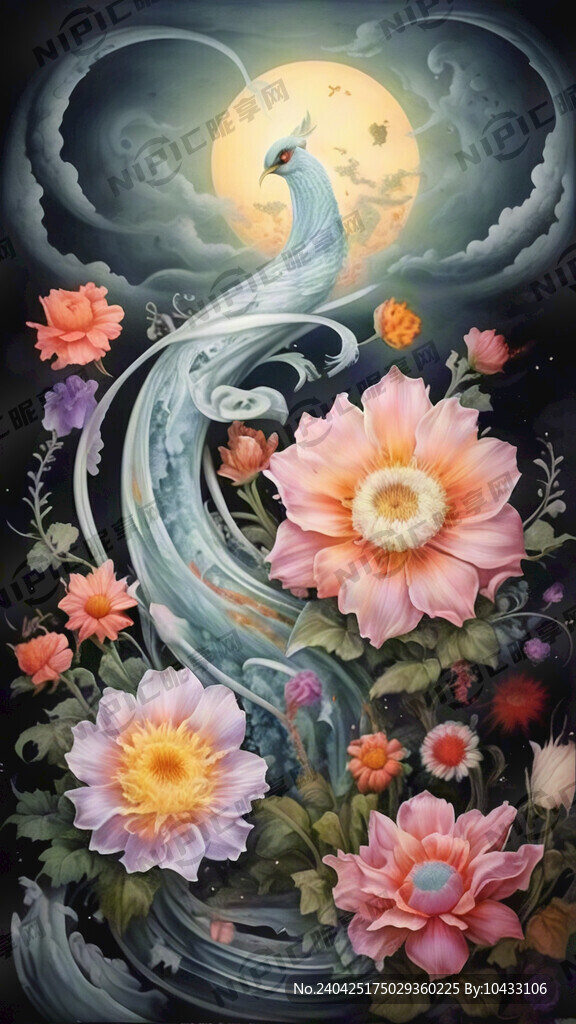 花好月圆 吉祥如意 鸿运当头