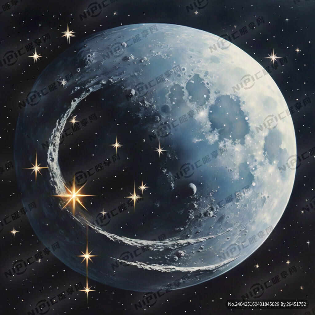 月亮 星  星链
