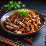 麻辣豆腐干丝