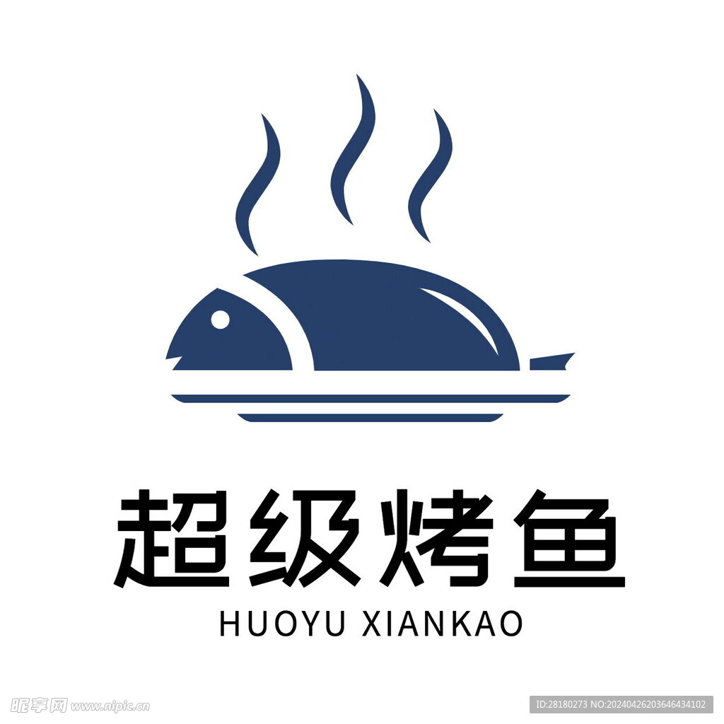 美食店logo