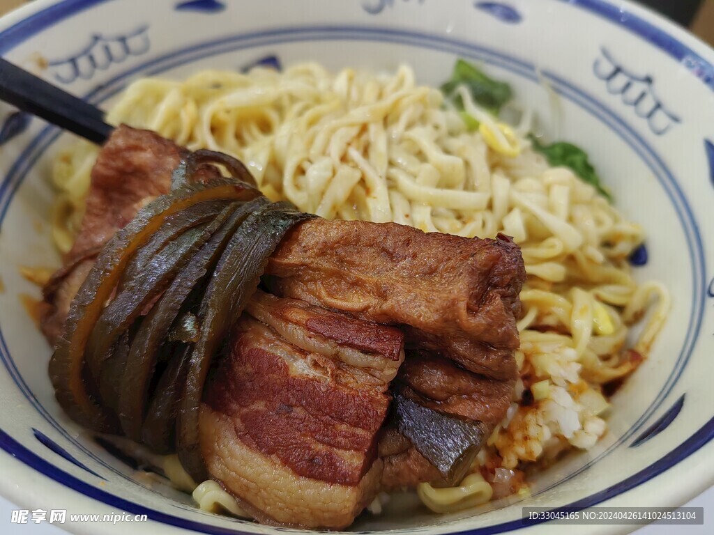 红烧肉面