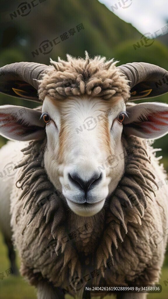 一直绵羊 面朝观众 高清画质