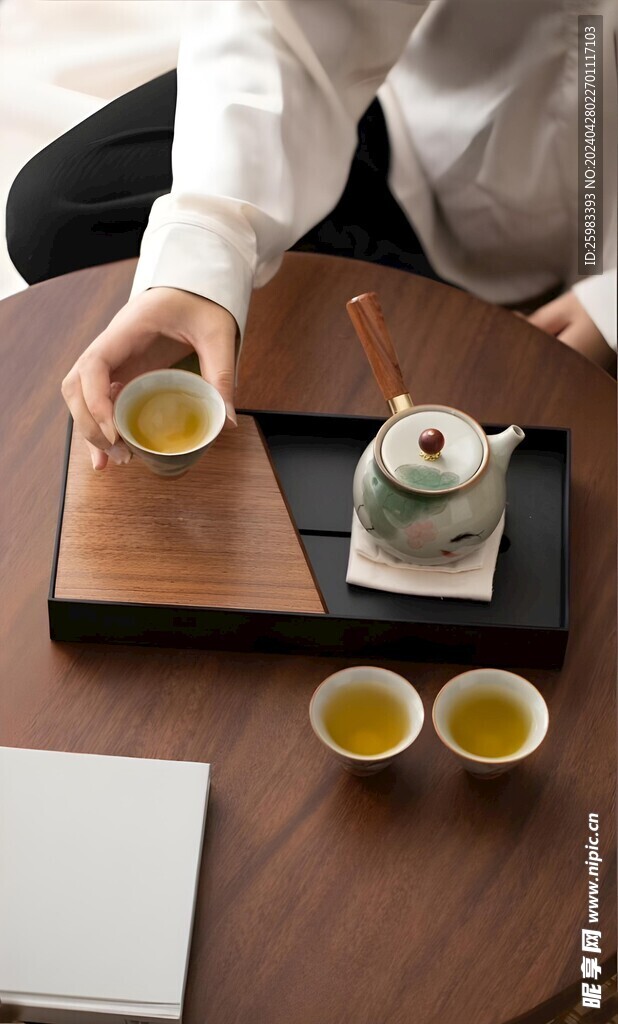 沏茶
