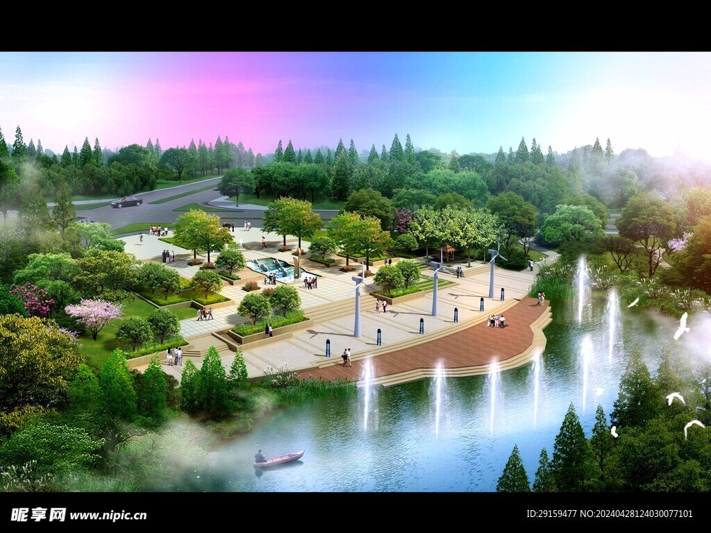           小区绿化 
