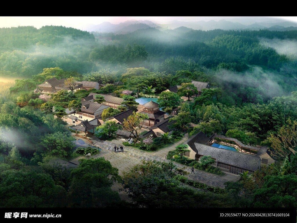           小区绿化 