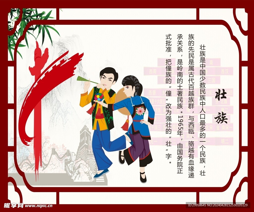 56个民族 壮族图片