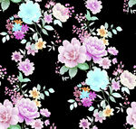 黑色花花