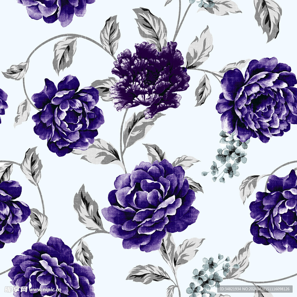 紫色大花