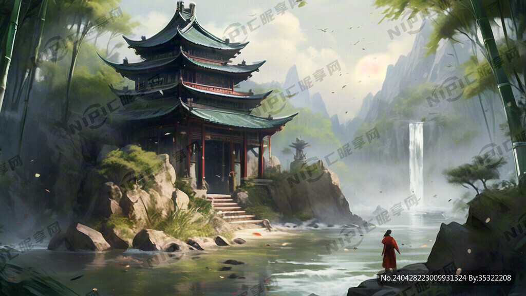 游戏梦幻唯美新武侠风景 超高清