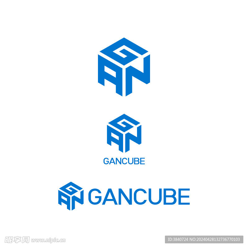 GAN魔方logo