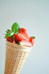 冰淇淋草莓
