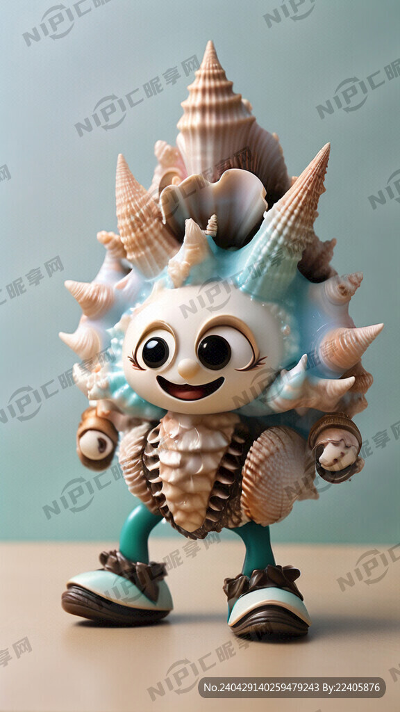 贝壳 幼儿园吉祥物