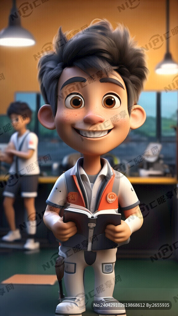 卡通、驾校、男生、3D、科技、