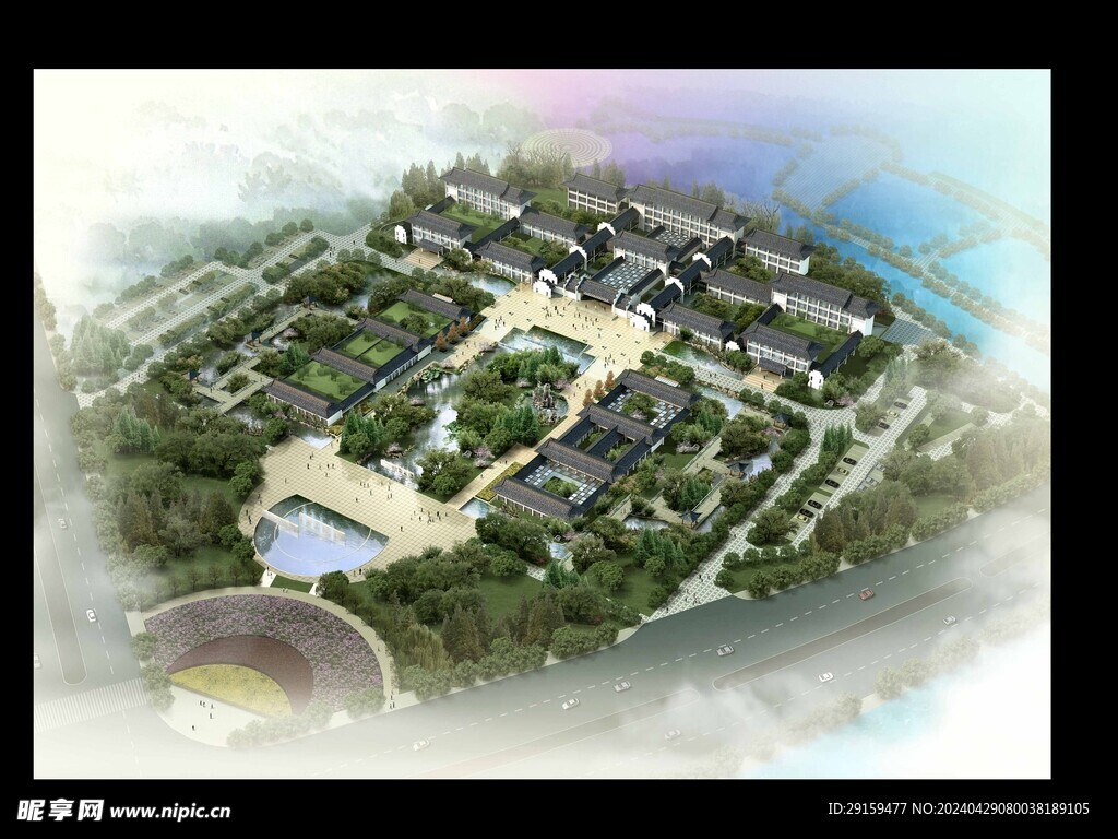          小区绿化  