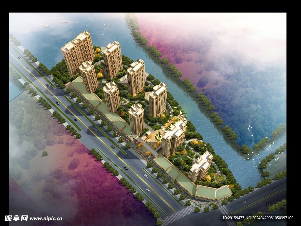          小区绿化  