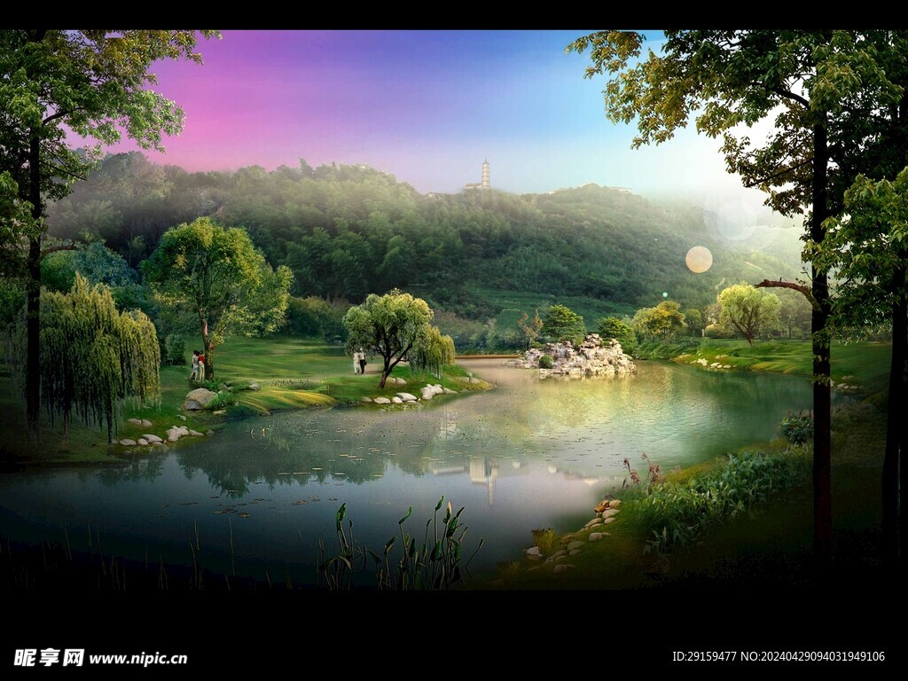          小区绿化  