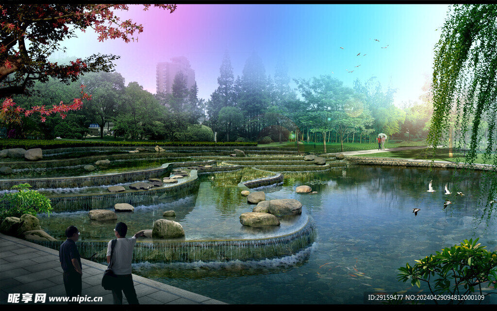          小区绿化  