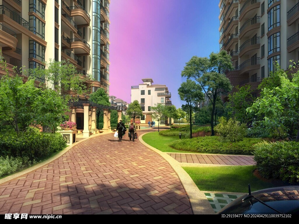          小区绿化  