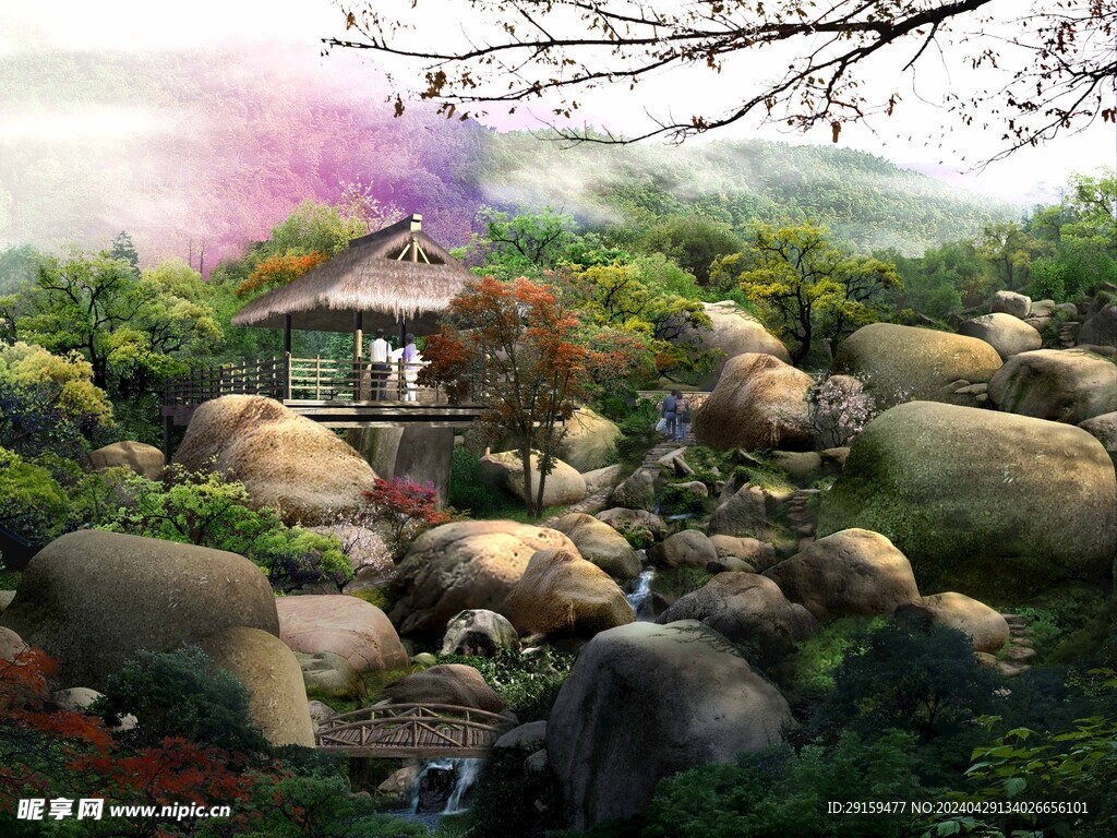         小区绿化  